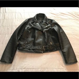 Faux Leather Jacket Victoria Secret